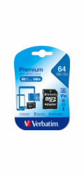 VERBATIM 44084 microSDXC 64GB cl10 adapt