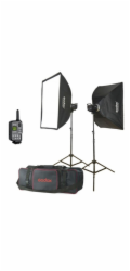 Godox MS200-F Studio-Kit Studioblitzgeräte-Kit 2 x 200Ws
