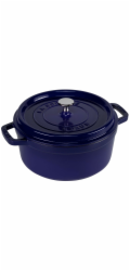 Litinový hrnec Staub La Cocotte 24cm kulatý tmavě modrý