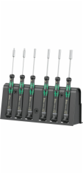 WERA 2069/6 sada sroubováku pro elektroniku + Rack
