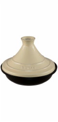Staub Tajine hrnec 28cm kulaty kremovy litina