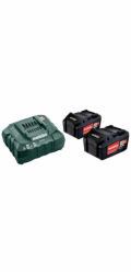 Metabo nabíječka ASC 55 + 2x akumulátor Li-Power 18V/4Ah