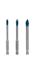 Bosch EXPERT HEX-9 HardCeramic Bohrer, 3tlg Set 5/6/8