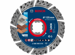 Bosch X-LOCK Diamanttrennscheibe Expert MultiMaterial, O 125mm