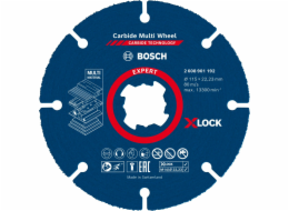 Bosch Expert X-LOCK Carbide MultiWheel Trennscheibe, O 115mm