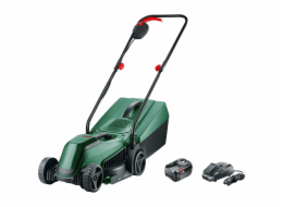 BOSCH EasyMower 18V-32-200, akumulátorová sekačka na trávu, 18 V, šířka střihu 32 cm, výška střihu 20–60 mm, aku 4.0 Ah