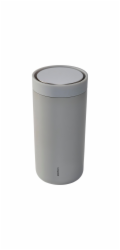 Stelton To Go Click Thermal Mug 0,4 l    soft light grey