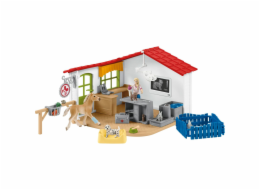 Schleich Veterinární ordinace pro domácí zvířata 