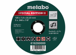 Metabo Special Edition II 125x 1,0x22,23 mm Inox