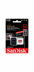 SanDisk microSDXC          256GB Extreme A2 C10 V30 UHS-I U3