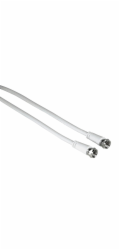 Hama SAT-Anschlusskabel 3m F-Stecker/F-Stecker, weiß  11898