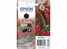 Epson 503XL Singlepack - 9.2 ml - XL - černá - originální - blistr - inkoustová cartridge - pro WorkForce WF-2960