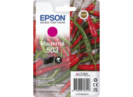 Epson 503 - 3.3 ml - purpurová - originální - blistr - inkoustová cartridge - pro WorkForce WF-2960
