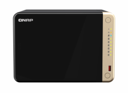 QNAP TS-664-8G (4core 2,9GHz, 8GB RAM, 6xSATA, 2x M.2 NVMe slot, 1xPCIe, 1xHDMI 4K, 2x2,5GbE, 4xUSB)