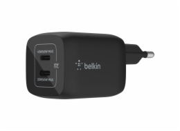 Belkin Netzladegerät 2xUSB-C 65W PD 3.0, PPS, schwarz  WCH013vfBK