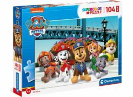 Puzzle 104 elementy Maxi Psi Patrol