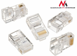 Maclean Plug RJ45 8P8C 5e lankový 100 ks (MCTV-663 kpl)