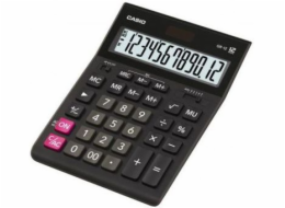 CASIO CALCULATOR GR-12 OFFICE BLACK 12-DIGIT DISPLAY