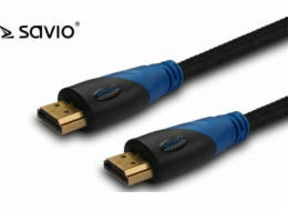 Elmak HDMI kabel - HDMI 1,5 m černý (SAVIO CL-02Z)