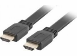 Lanberg CA-HDMI-21CU-0005-BK LANBERG HDMI M / M 2.0 plochý kabel 0,5m 4K černý