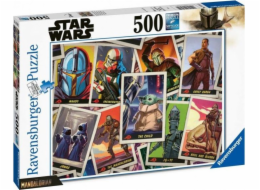 Puzzle Ravensburger 500 dílků Mandalorian