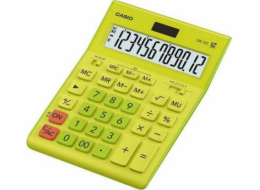 CASIO CALCULATOR GR-12C-GN OFFICE LIME GREEN 12-DIGIT DISPLAY