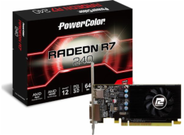 PowerColor AXR7 240 2GBD5-HLEV2 graphics card AMD Radeon R7 240 2 GB GDDR5