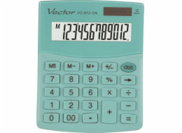 VECTOR CALCULATOR OFFICE KAV VC-812 GN GREEN