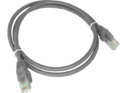 Patch-cord U/UTP cat.6 PVC 0.25m grey ALANTEC