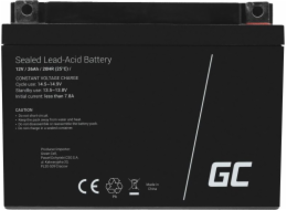 Green Cell AGM VRLA 12V 26Ah maintenance-free battery for mower, scooter, boat, wheelchair