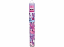 Plus Plus cihly Glitter tube 100 kusů