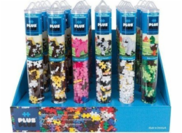 Klocki Plus Plus Tuby Farma display 24 sztuki