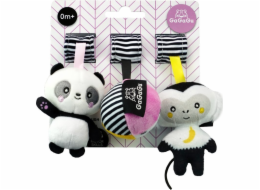 Plush panda přívěsky Monkey Ball Gagaga