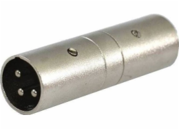 SSQ HA13 SS-1853 Adapter XLR male - XLR male Chrome