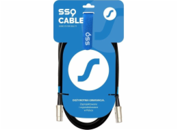 SSQ MIDI2 SS-1418 Kabel MIDI (5-pin) - MIDI (5-pin) 2 m Černá