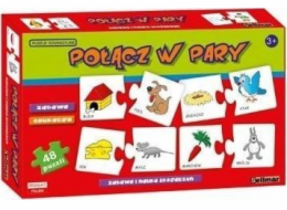 Abino Vzdělávací puzzle Spojte dvojice ABINO