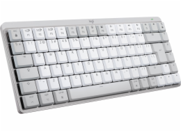 Logitech MX Mechanical Mini for Mac Minimalist Wireless Illuminated Keyboard  - PALE GREY - US INT L - EMEA