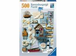 Puzzle Ravensburger 500 dílků Mořské vibrace