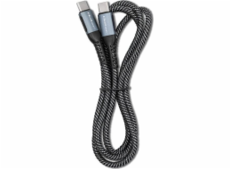 Kabel USB 2.0 typ C | USB 2.0 typ C 100W | QC 3.0 | PD | 1m | Czarny