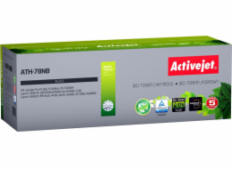 BIO Activejet ATH-78NB toner for HP Canon printers Replacement HP 78A CE278A Canon CRG-728; Supreme; 2500 pages; black. ECO Toner.