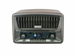 Rádio Roadstar, HRA-270CD+BT, vintage styl, DAB+/DAB/RDS, CD/MP3, Bluetooth, 2 x 2W RMS