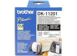 Brother páska DK-11201 (černá na bílé)