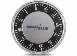 Greenblue 51348 Mechanická kuchyňská minutka Stříbrná