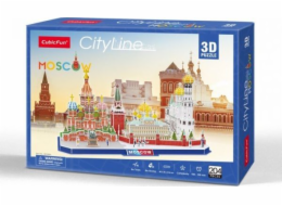 Dante 3D Puzzle City Line Moskva 204el 20266