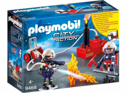 Hasičské auto se žebříkem Playmobil, Hasiči, 89 dílků