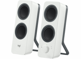 Logitech Z207 - Reproduktory - pro PC - 2.0 kanál - bezdrátový - Bluetooth - 5 Watt (celkem) - bílá