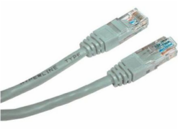 Patchcord, UTP, Cat.6, nieekranowany, 3m, szary