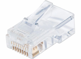 Techly Wtyk modularny, RJ45, 8P8C, CAT.6, UTP, 100 sztuk (028894)