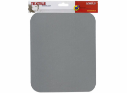 Měkká podložka pod myš s logem, šedá (50101)