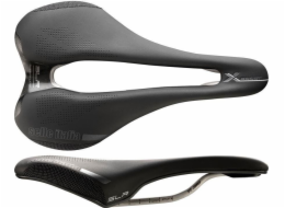 SELLE ITALIA Sedlo SELLE ITALIA SLR BOOST X-CROSS SUPERFLOW S (id match - S3) ti 316 trubka 7, fibra-tek, černá (NOVINKA)